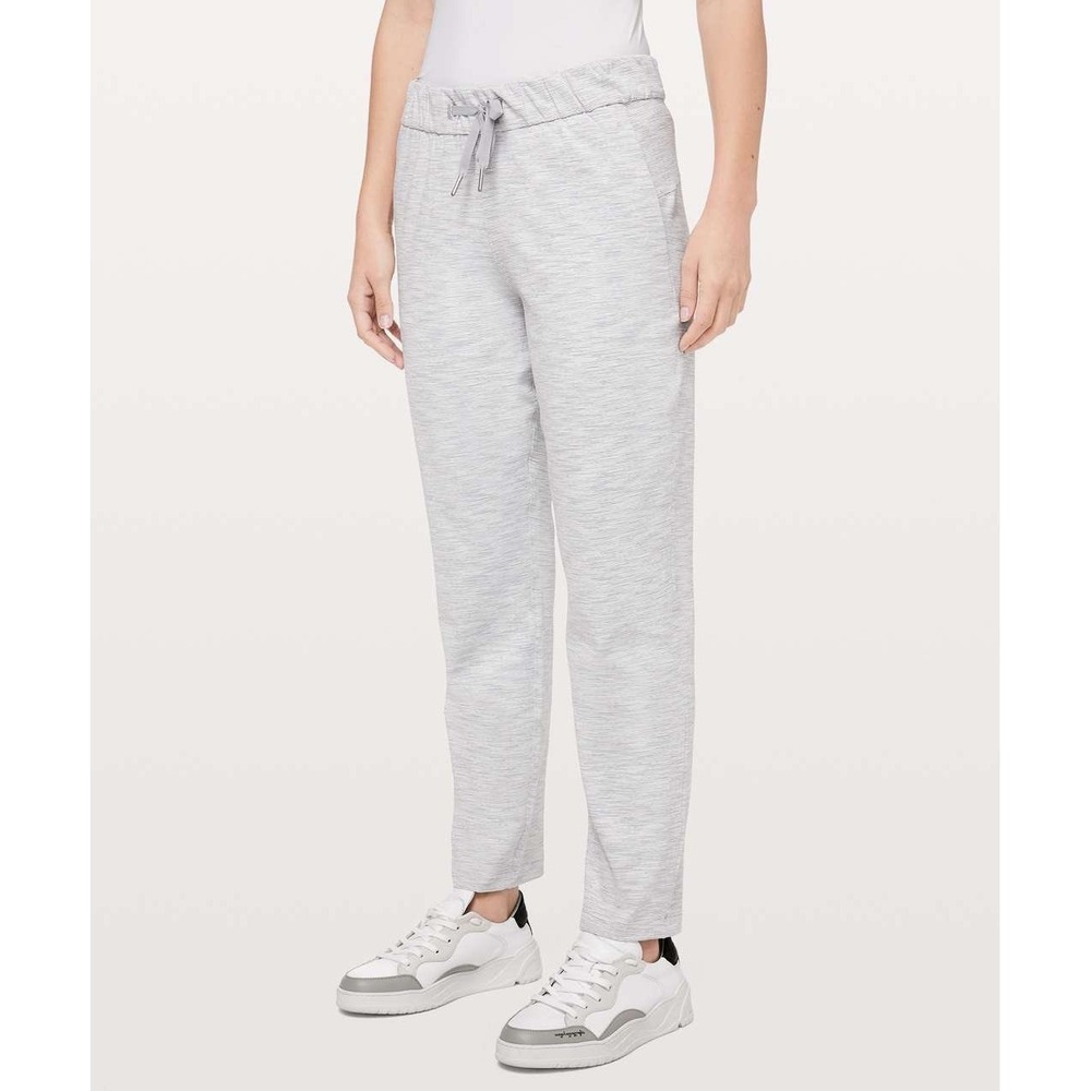 Lululemon On the Fly Pants Wee Are From Space‎ Nimbus Battleship Women's 8